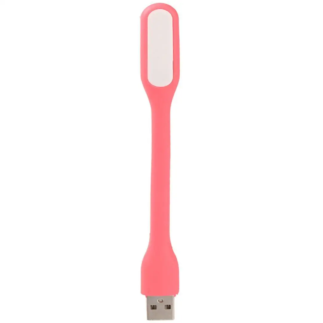 Легкий ноутбук школа для фонарика палка банк Дома USB светодиодный настольная лампа для чтения ноутбука 5 в гибкий банк белый мини