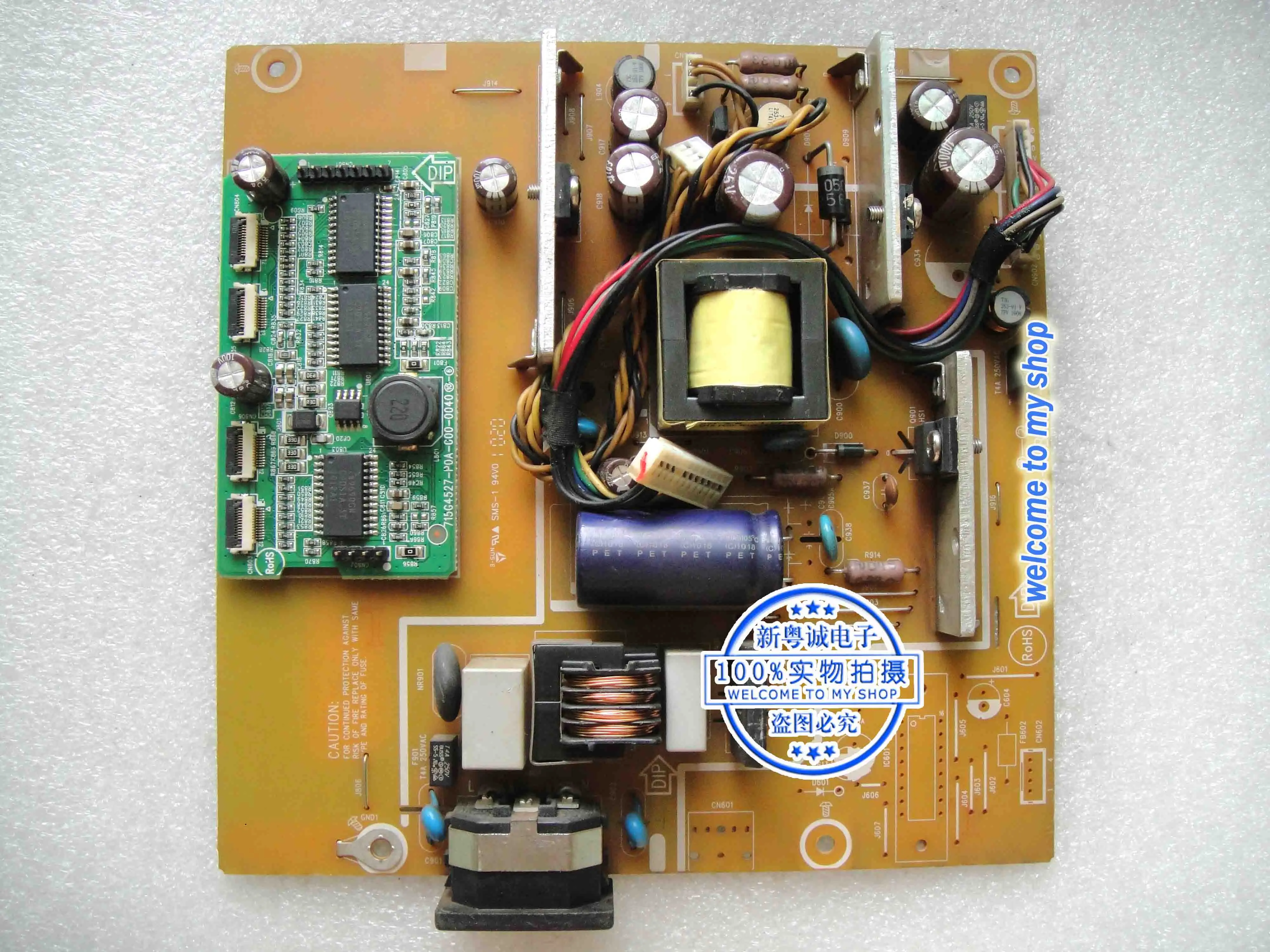 VE278 Power Board 715G2824-P1B-010-001S VE278 High Voltage Board 715G4527