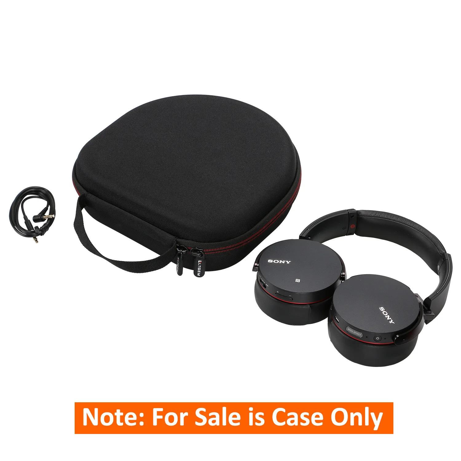 LTGEM Жесткий EVA Дорожный Чехол для sony XB950B1 Экстра бас беспроводные наушники модель