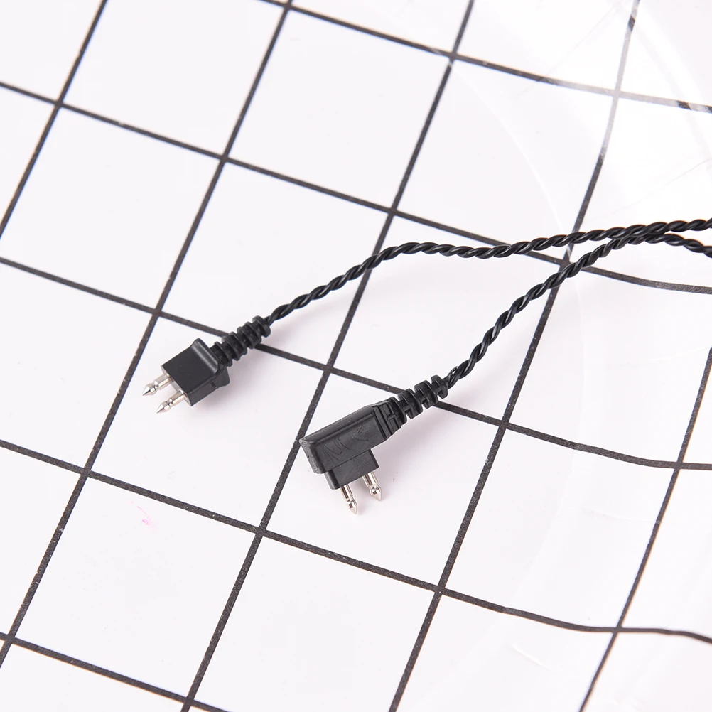1 шт. Универсальный черный/бежевый провод стандартный шнур питания 2pin