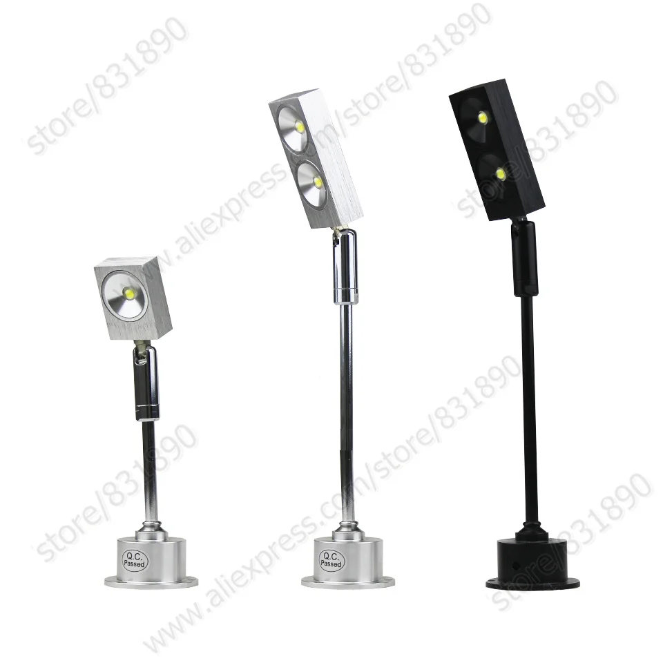 10 шт. Dia8mm LED прямой Жесткий гибкий светодиодный металлический держатель 5 50 см M6