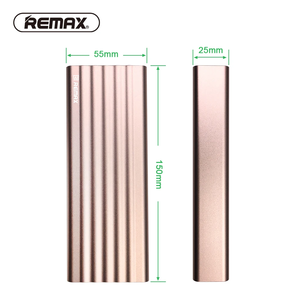 Remax беспроводной банк питания 20000 мАч двойной микро usb вход быстрозарядный