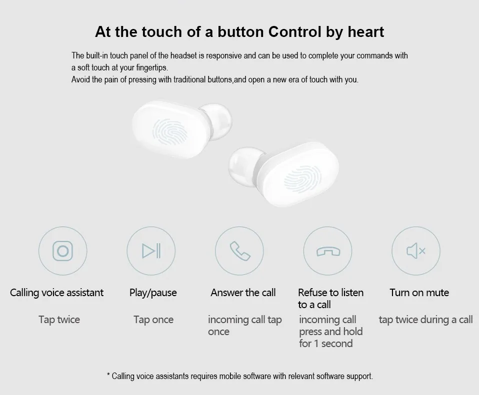 Наушники Xiaomi Bluetooth 5,0, TWS беспроводные наушники Redmi Airdots, гарнитура с шумоподавлением для iPhone, HUAWEI