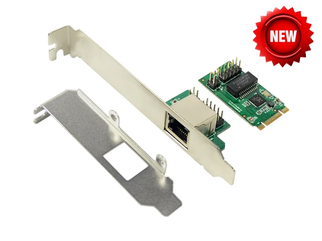 Сетевая карта M.2(B Key/M Key) Gigabit Ethernet адаптер порта RJ45 10/100/1000 контроллер сетевой