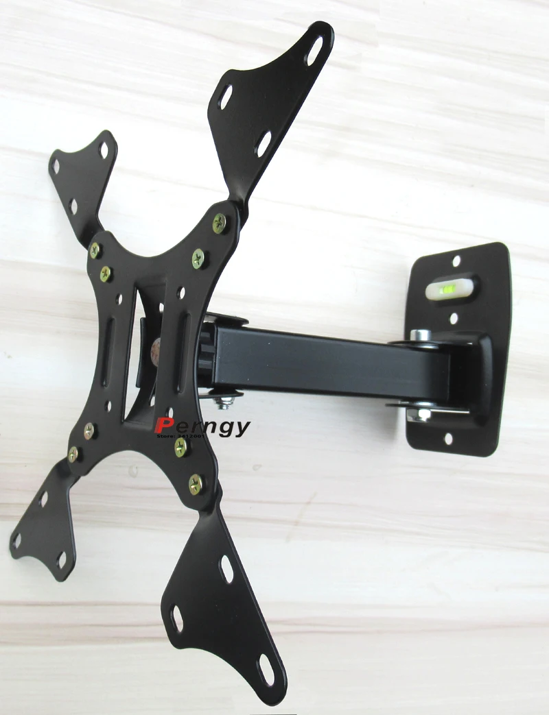 LCD-112AD 1"-37" 30 дюйма, разрешение full motion tv настенный кронштейн складной 2 руки для детей до 20 кг по самой низкой цене, U форма пластина vesa 200x200 200x100