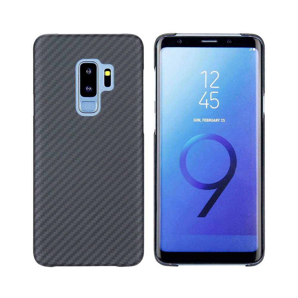 Mcase 2018 Новейший бизнес матовый арамидное волокно чехол для Samsung S9 Plus ультра тонкий