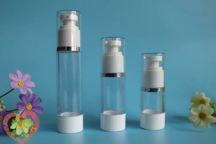 Фото Пластиковый безвоздушный насос для кожи вокруг глаз 30 мл|bottle brand|bottles for essential