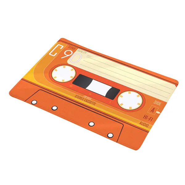 L Door mat Flannel Plush Vintage Cassette Tape Indoor Doormat Non Slip Door Floor Mats Carpet Rugs Decor Porch Doormat Tapete Q4 - Цвет: L
