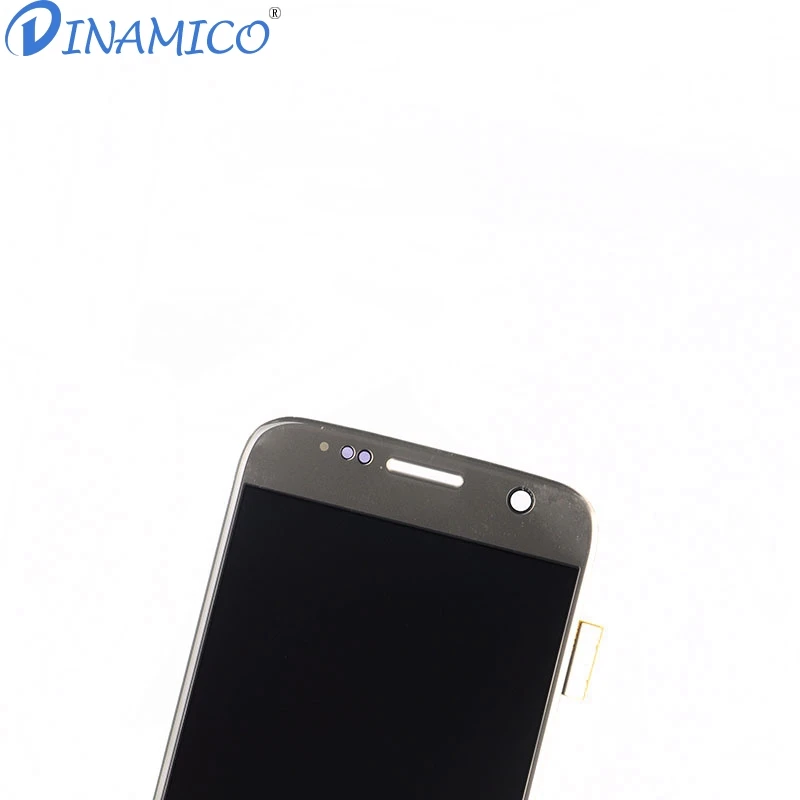 Dinamico S7 lcd для samsung Galaxy S7 дисплей G930F G930L G930S G930 lcd кодирующий преобразователь сенсорного экрана в сборе Замена