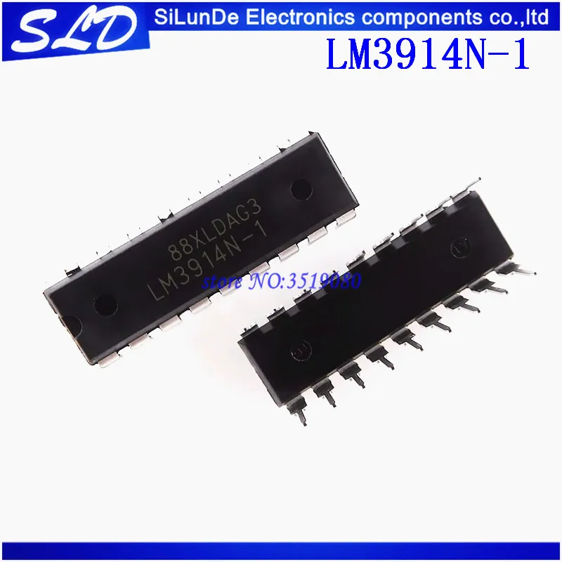 

Free Shipping 20pcs/lot LM3914N-1 DIP18 LM3914-1 DIP LM3914N new and original