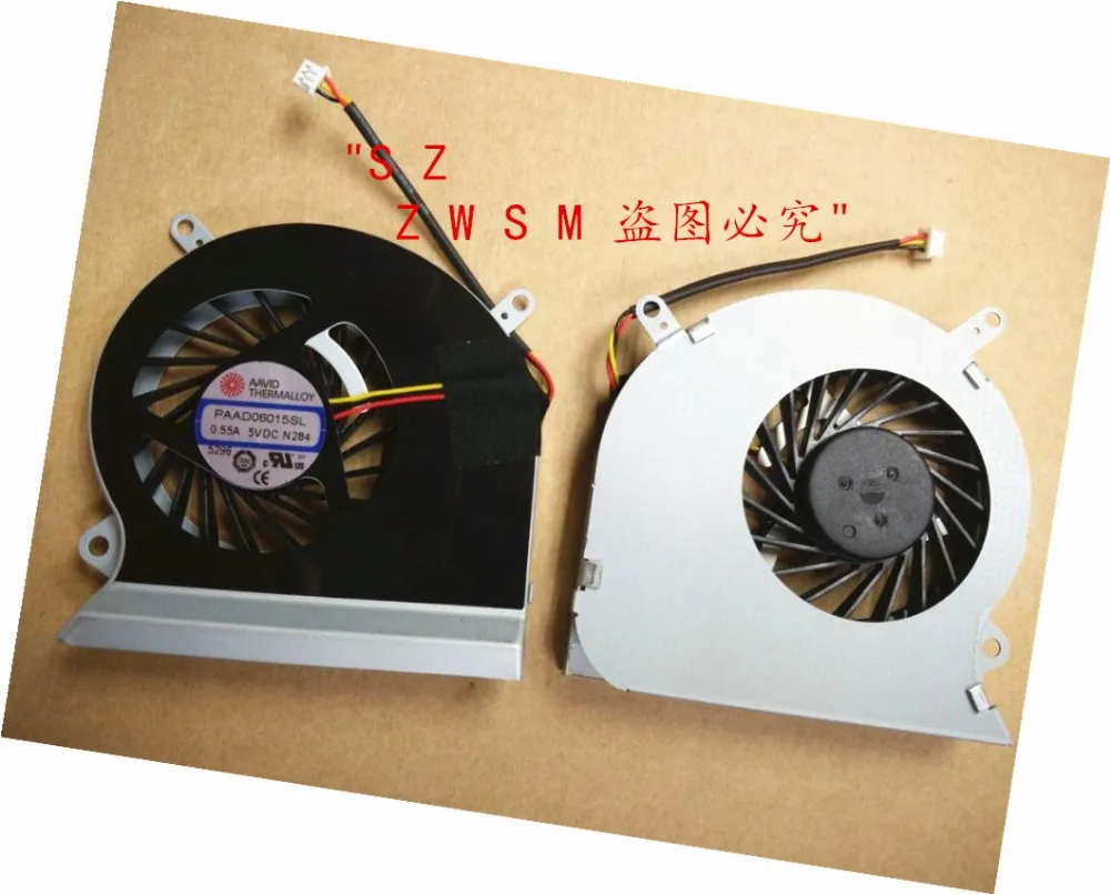Кулер для процессора MSI GE60 16GA 16GC series PAAD06015SL 0.55A 5VDC 3pin A166 | Компьютеры и офис