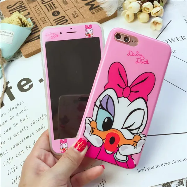 IMD чехол для телефона для iphone 6 6s 7 Plus 8+ 3D Edge защитная пленка из закаленного стекла