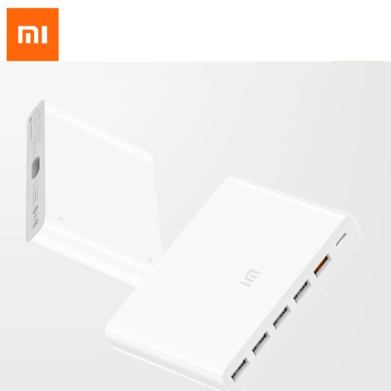 Оригинальный Xiaomi Mi USB C зарядное устройство 60 Вт умный выход 1 Type 5 A Dual QC 3 0 Quick Charge