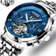 Mens Watches LIGE Top Brand Luxury Tourbillon Automatic Mechanical Watch Mens Business Stainless Steel Waterproof Watch Relogio Other Image