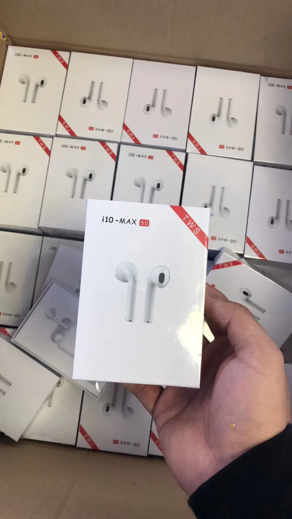 I10-Max TWS наушники мини беспроводная Bluetooth гарнитура двойные наушники с зарядным устройством для Iphone Android