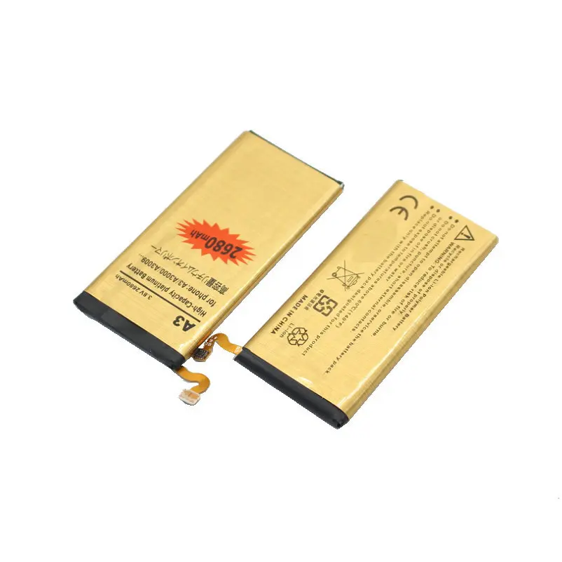 1x2680 мАч EB BA300ABE Золотая запасная батарея для Samsung Galaxy A3 (2015) A3000 A3009 SM A300F A300H A300G A300M