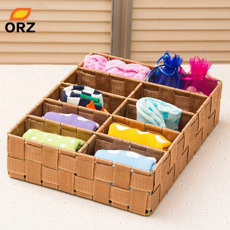 ORZ ящик для хранения одежды шкаф комод Органайзер корзина контейнеры нижнего