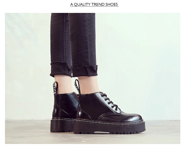 AIYUQI autumn new women's Martin boots Europe and the United States tendon thick women's short boots warm women's shoes
