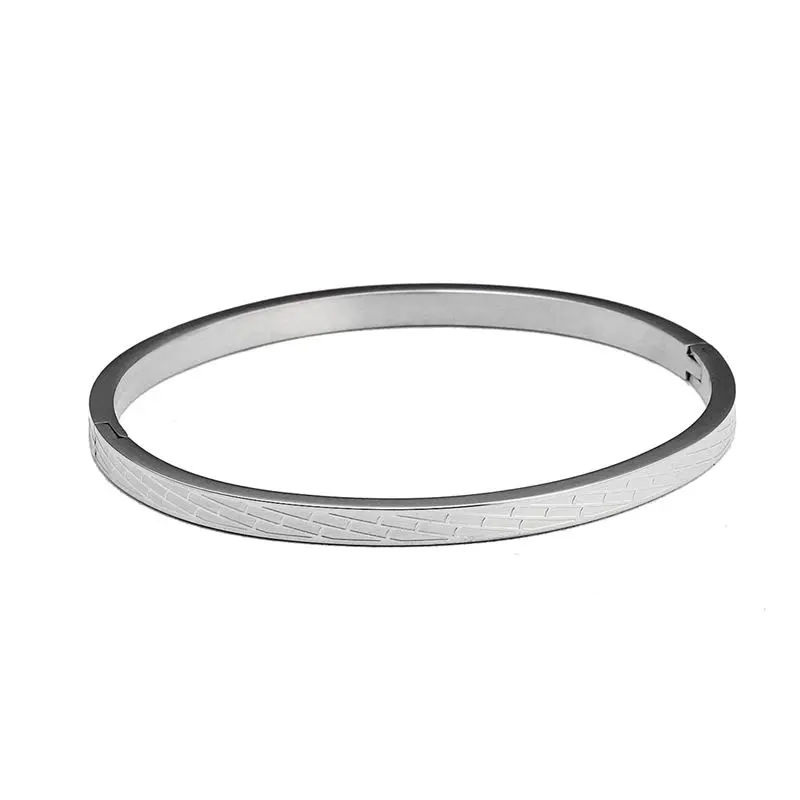 silver style 1 Роскошные брендовые браслеты, винтажные очаровательные браслеты из нержавеющей стали, открытые браслеты-манжеты для женщин, дамские повседневные Свадебные ювелирные изделия - Окраска металла: silver style 1