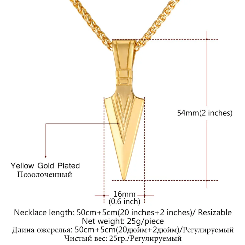 Подвески для Фараона Collare копья золотого/черного цвета копье Одина из
