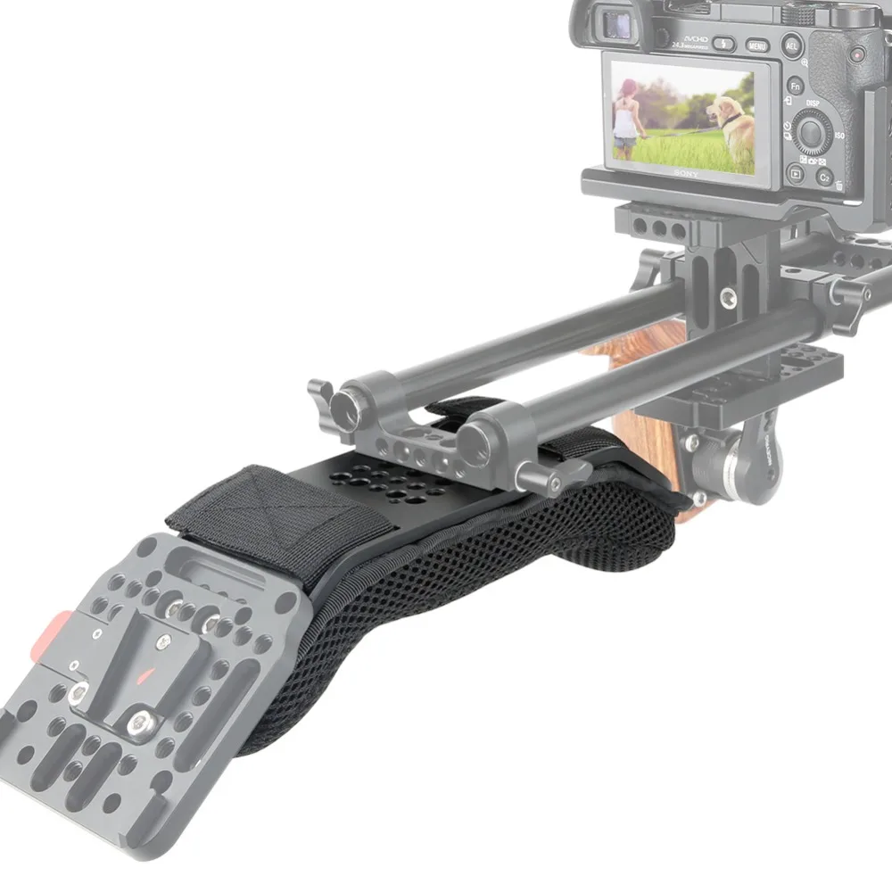 NICEYRIG DSLR наплечный стабилизатор для камеры, наплечный стабилизатор для видеокамеры, видеокамера, губчатый коврик 1/" DSLR 3/8"