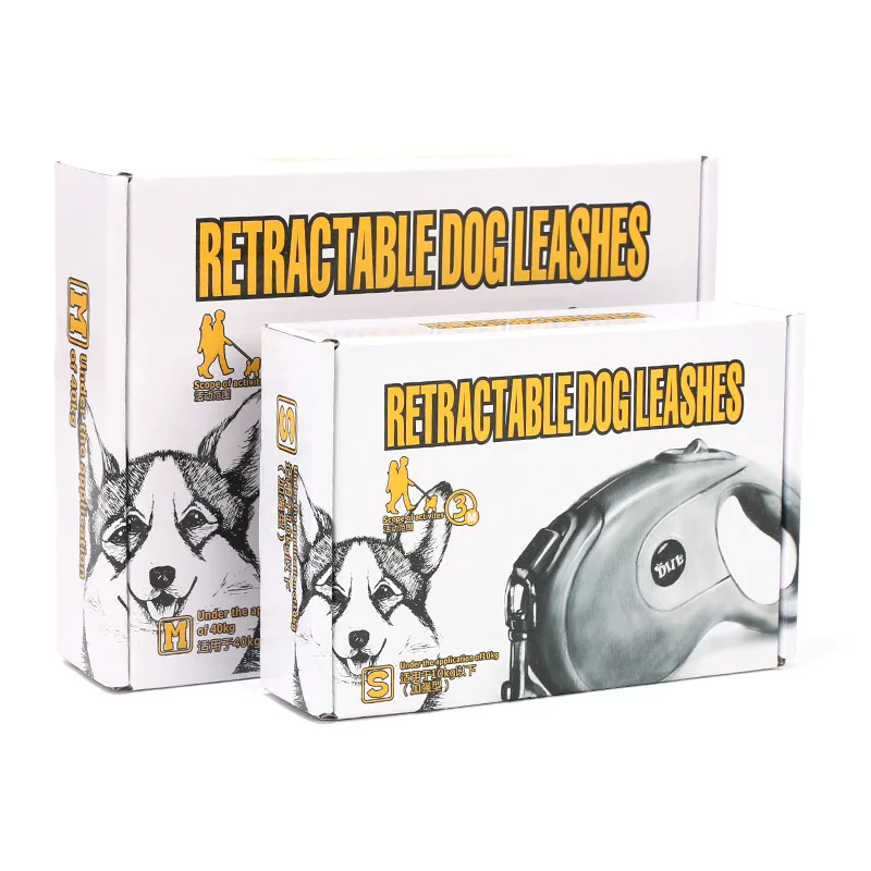 Выдвижной Поводок для собак автоматическая нейлоновая веревка дрессировки