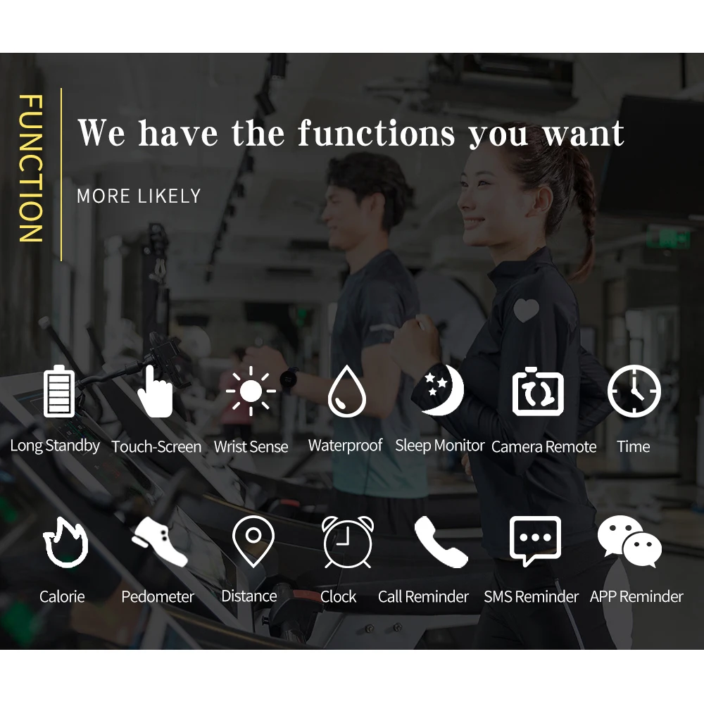 Спортивный Смарт Браслет умные часы Здоровый Bluetooth синхронный браслет шагомер