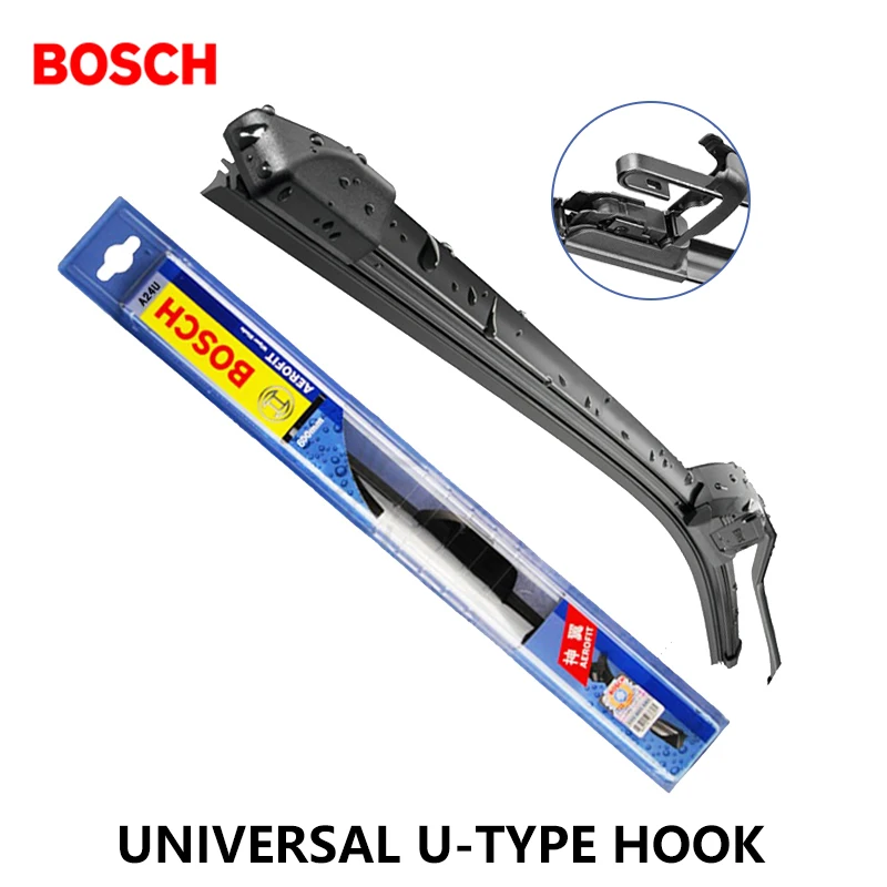 1pcs/lot BOSCH AEROFIT Car Windscreen Wipers Windshield Wiper Blades U-type Universal U Hook | Автомобили и мотоциклы