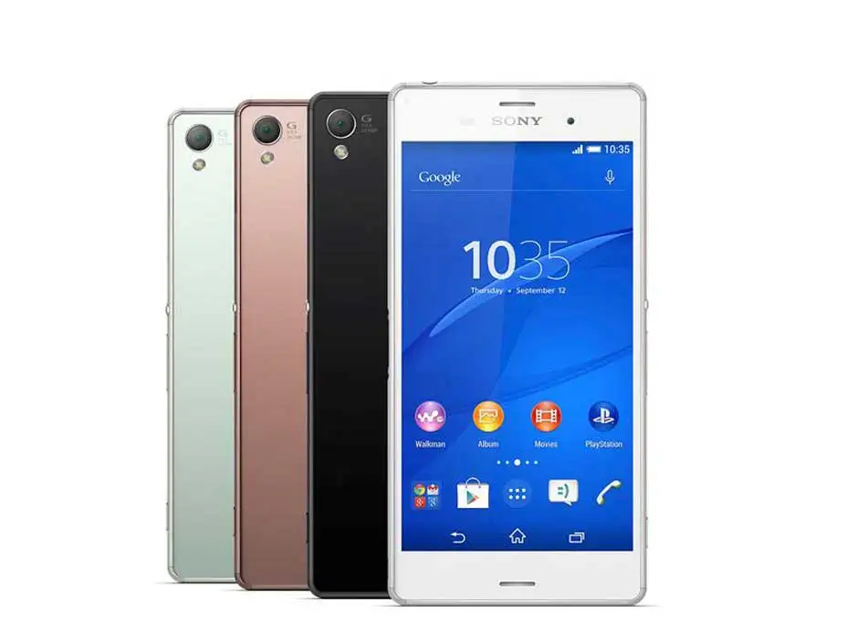 Мобильный телефон sony Xperia Z3 D6603 LTE 5," 3 ГБ ОЗУ 16 Гб ПЗУ 20.7мп камера четырехъядерный Android 3100 мАч смартфон