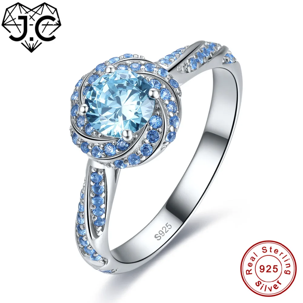 Женское кольцо из серебра 925 пробы с сапфиром и розовым белым топазом|ring size|ring size