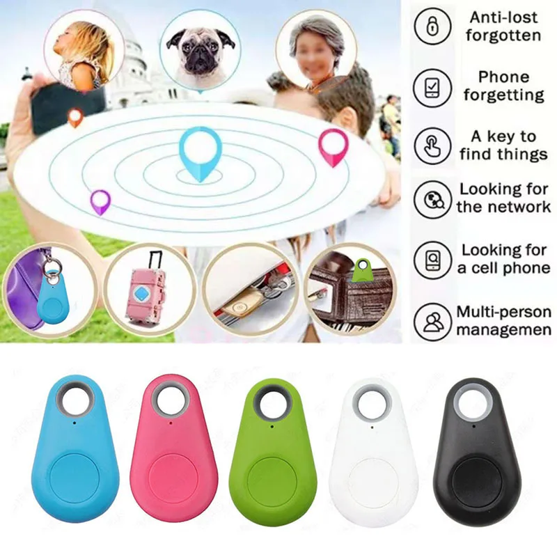 Новые Домашние животные, умные мини gps, анти-потеря, водонепроницаемый, Bluetooth, устройство слежения, устройство для поиска авто, домашние животные, дети, мотоцикл, трекеры