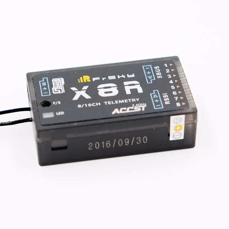 Бесплатная доставка FrSky 2 4G S.Port 8/16ch телеметрический приемник X8R для XJT Taranis X9DPlus Horus