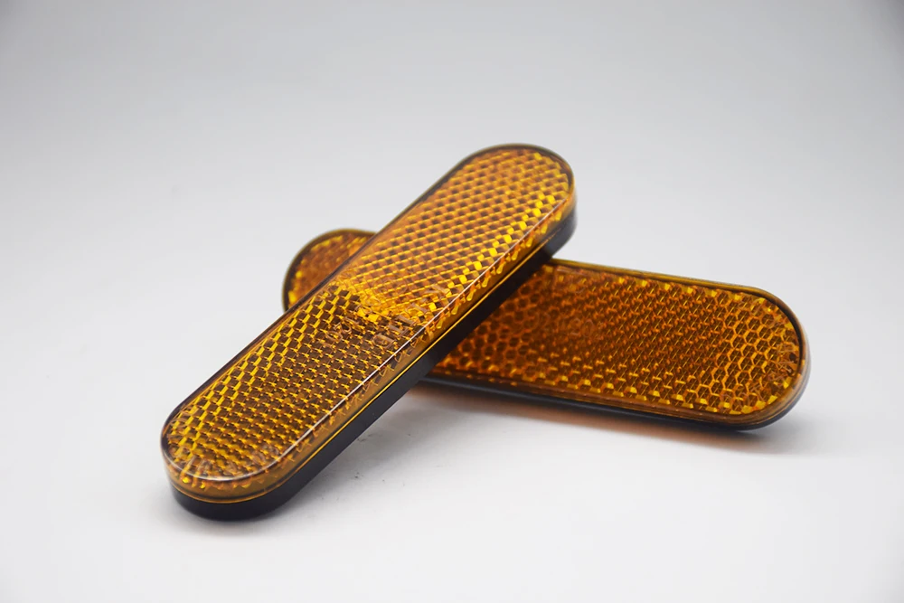 4 шт. светодиодный Янтарный рефлектор задние поворотные огни сигнальные для