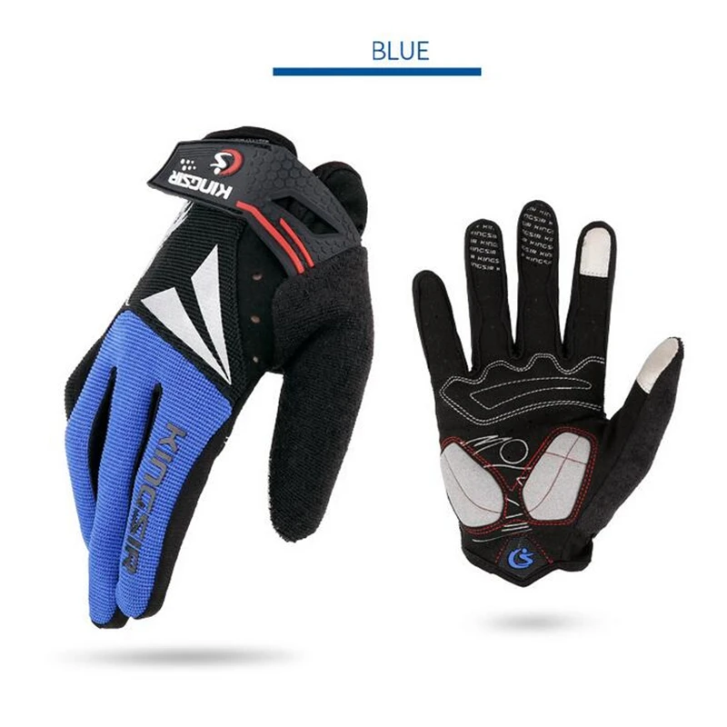 

Men's Bike Gloves High Quality Cycling Gloves Men And Women Road Mountain Comfortable Bike Motorcycle Sport Full Finger Glove