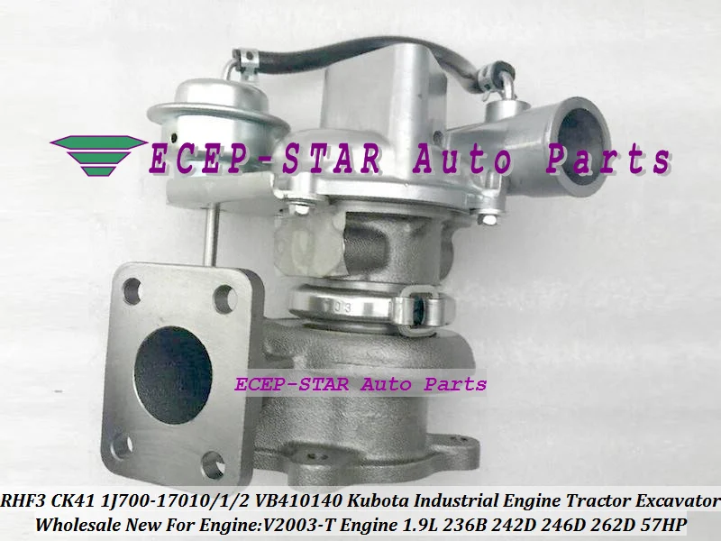 Turbo RHF3 CK41 1J700-17010 1J700-17011 1J700-17012 VB410140 для экскаватора Kubota | Автомобили и мотоциклы