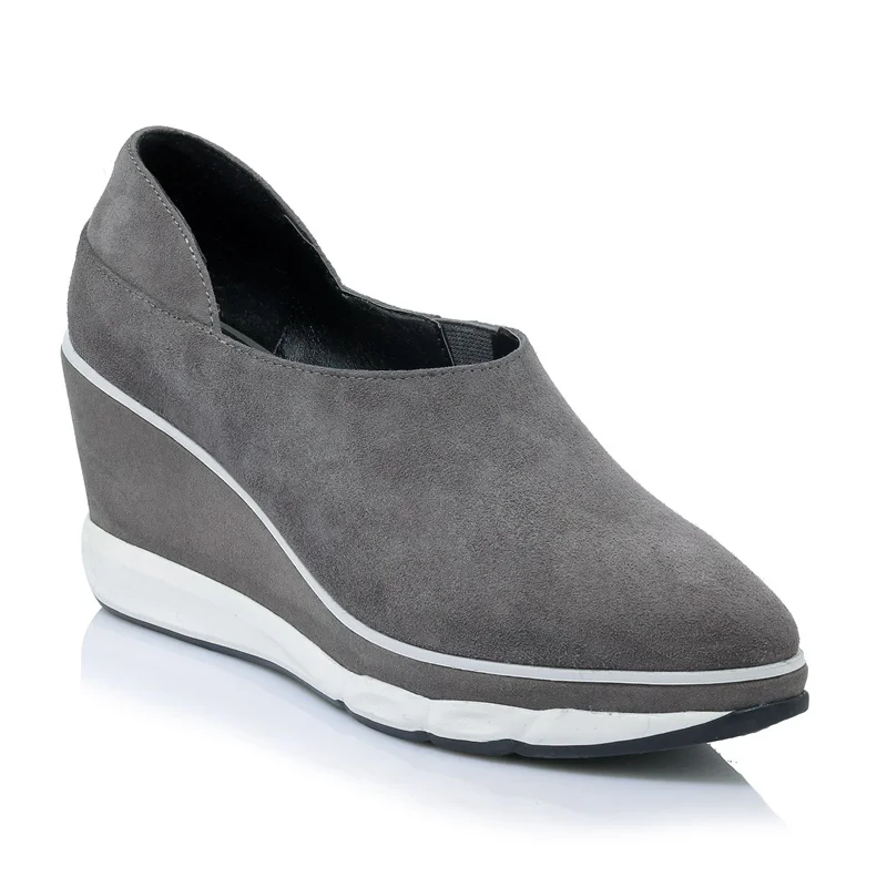 Twisee Sapatos femininos Свадебная клинья Обувь на высоких каблуках для женщин Zapatos Mujer