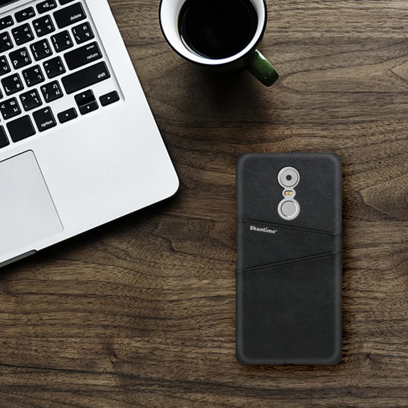 Роскошный винтажный кожаный чехол для Lenovo K6 Note телефона слот карты PU | Мобильные