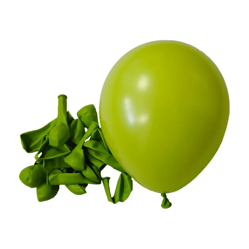 light green 50 шт., воздушные шары на день рождения, 5 дюймов, 1,3 г, латексные гелиевые воздушные шары, утолщенные жемчужные вечерние воздушные шары, вечерние шары, детская игрушка шарики для свадьбы - Цвет: light green