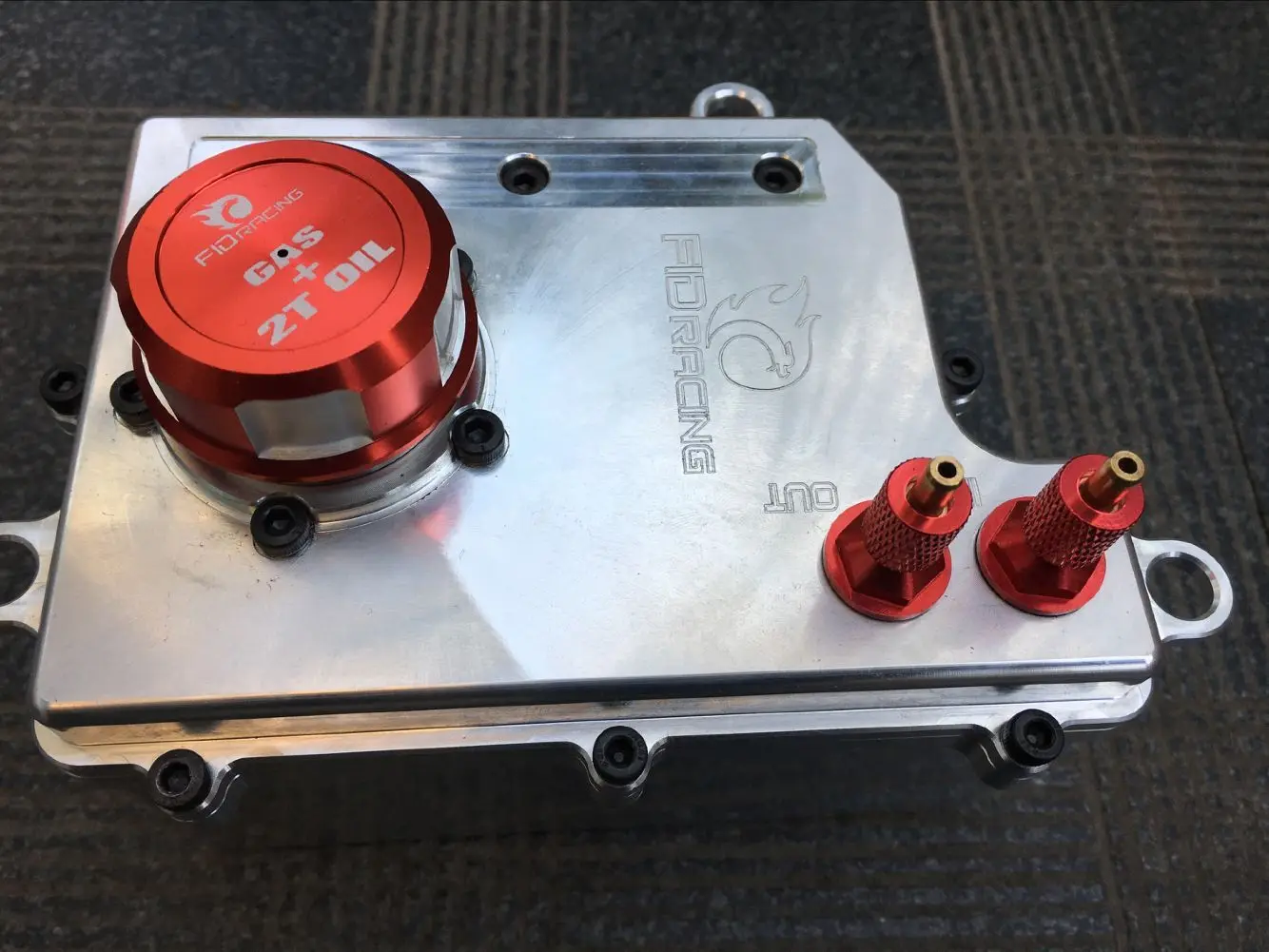FID Racing 650 мл CNC Система газового бака топливный бак для MCD RR5 racing Rovan F5 car 1/5 rc Gas 1 шт. -