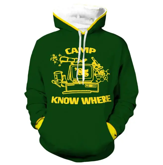 3D толстовки мужские странные вещи Дастин Косплей Толстовка Унисекс Модный