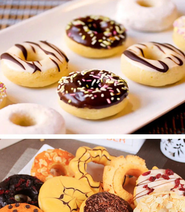 

Donut Silicone Mould Silicone Cake Mold Dessert Baking Household DIY Tool