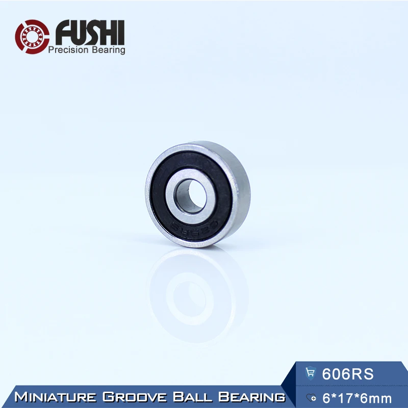 Rolamento Abec5 10 Peças 6*17*6 mm Miniatura Selado 6062rs Rolamentos de Esferas 606 2rs 606rs