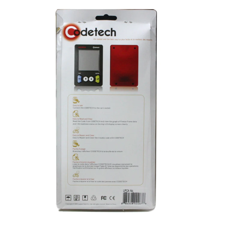 Горячие продажи OBD2 Код Сканер 100% Оригинал Запуск Карман техническая поддержка