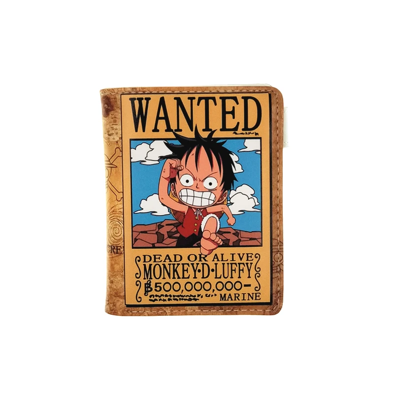 monkey luffy wanted Vertical kids wallet totoro Frog cute anime cion pocket for youngster Tokisaki Kurumi girl purse | Багаж и сумки