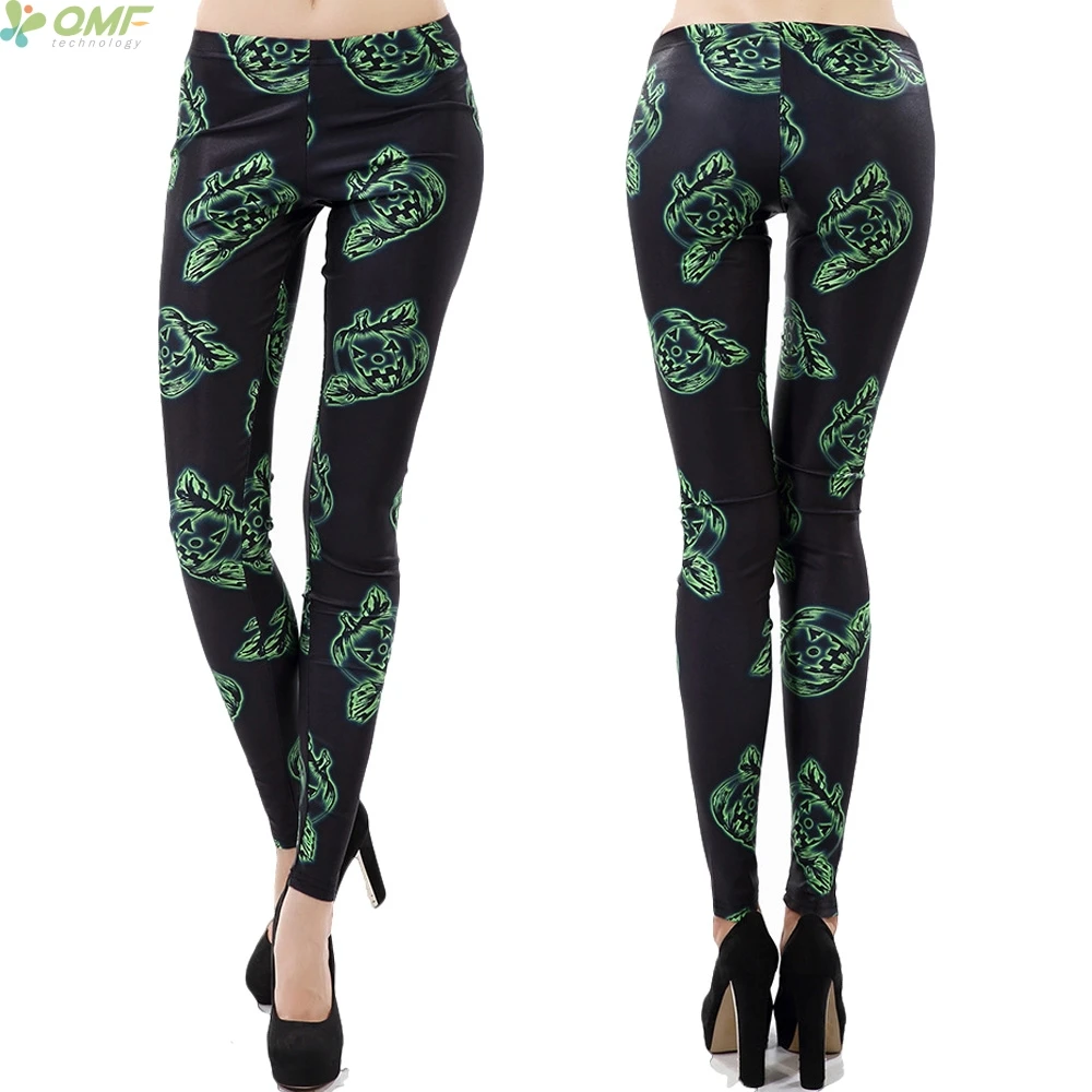 Хэллоуин Зомби 3d печати Косплей карандаш брюки Мода готический Леггинсы череп