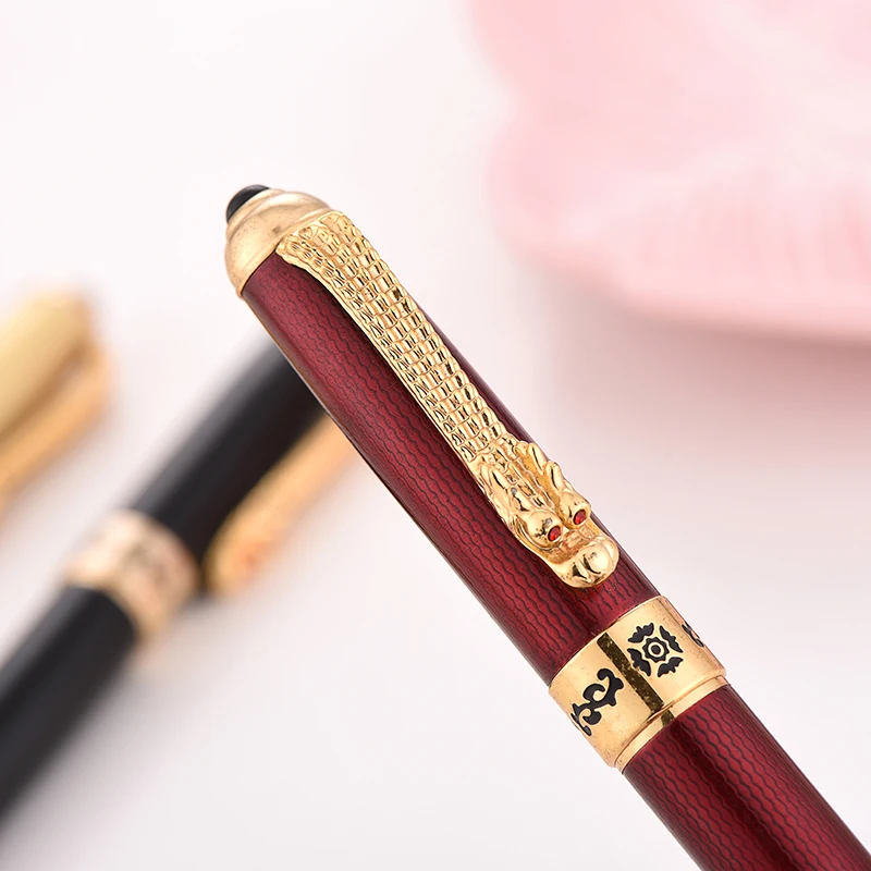Jinhao1000 Роскошная Высококачественная Гальваническая авторучка для каллиграфического чернил офисная деловая ручка школьная Подарочная авторучка ручка
