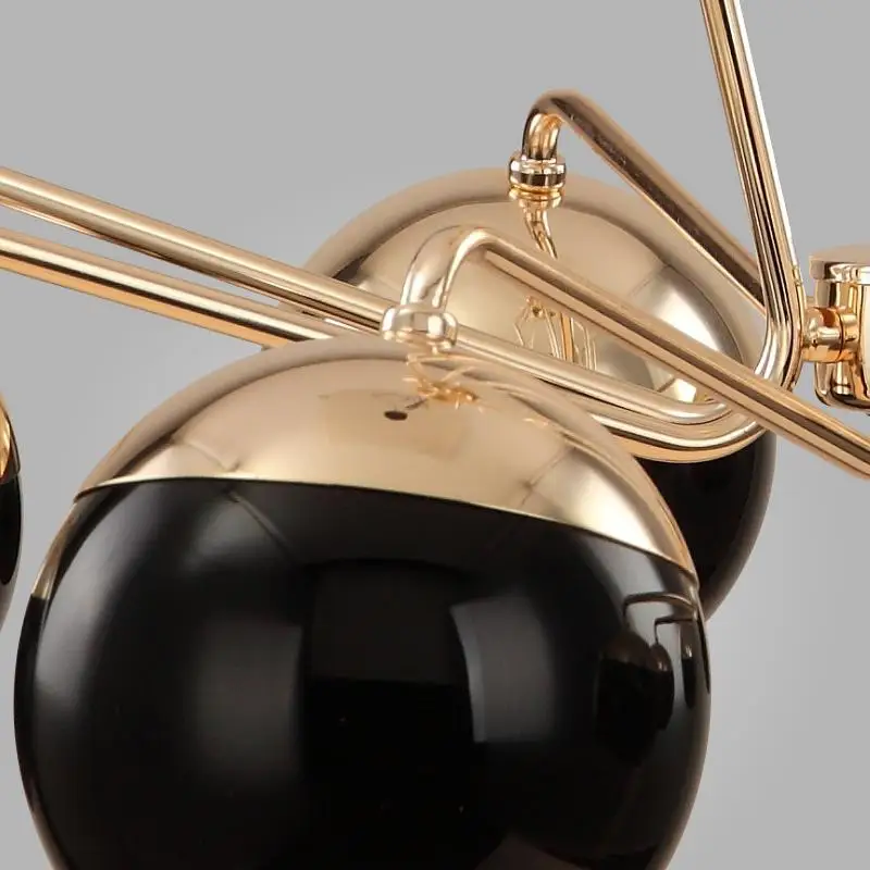 vintage Octopus mechanical Pendant Lights Post Modern Nordic style Bedroom gold black cafe Lamps shopcase led Lamparas Colgantes | Лампы и