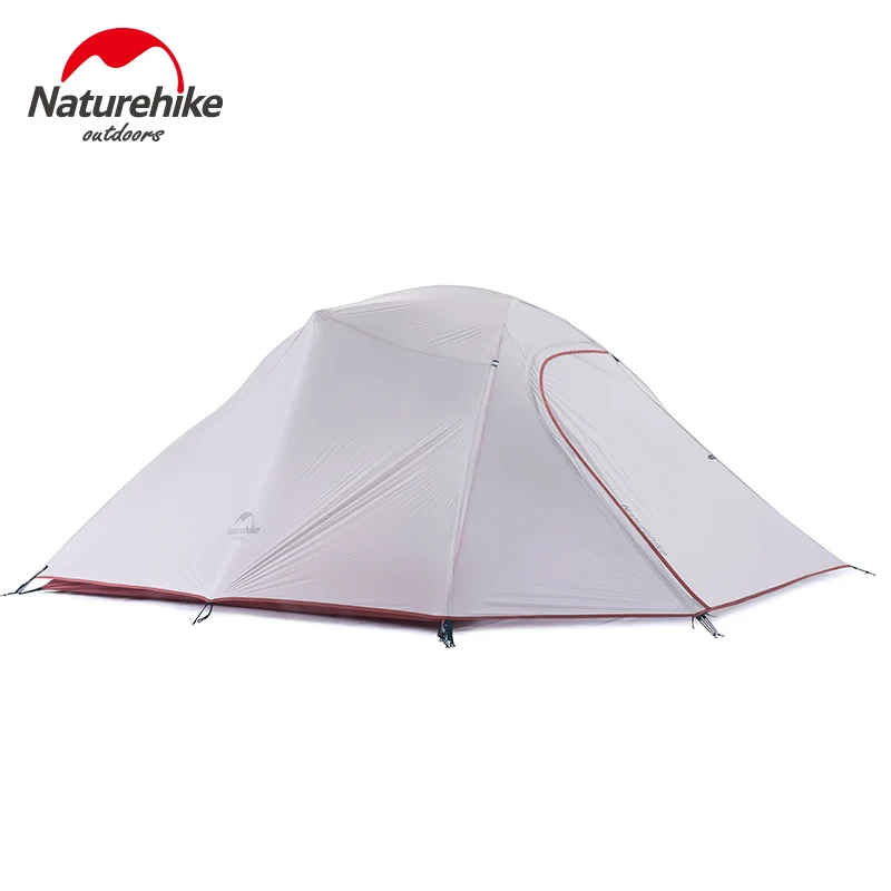 1.8 КГ Naturehike Палатка 3 Человек 20D Силиконовые Ткань Двойной слой Непромокаемые Кемпинг Палатка NH Открытый Палатки 4 Сезона палатка туристическая кемпинговая палатки туристические