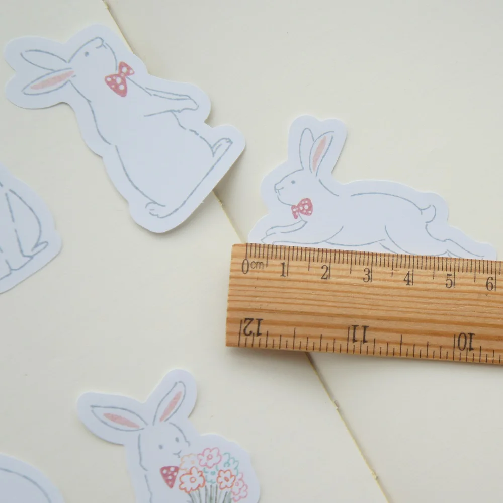 30 шт. DIY милая история леса мистер кролик дизайн бумаги в качестве творческого