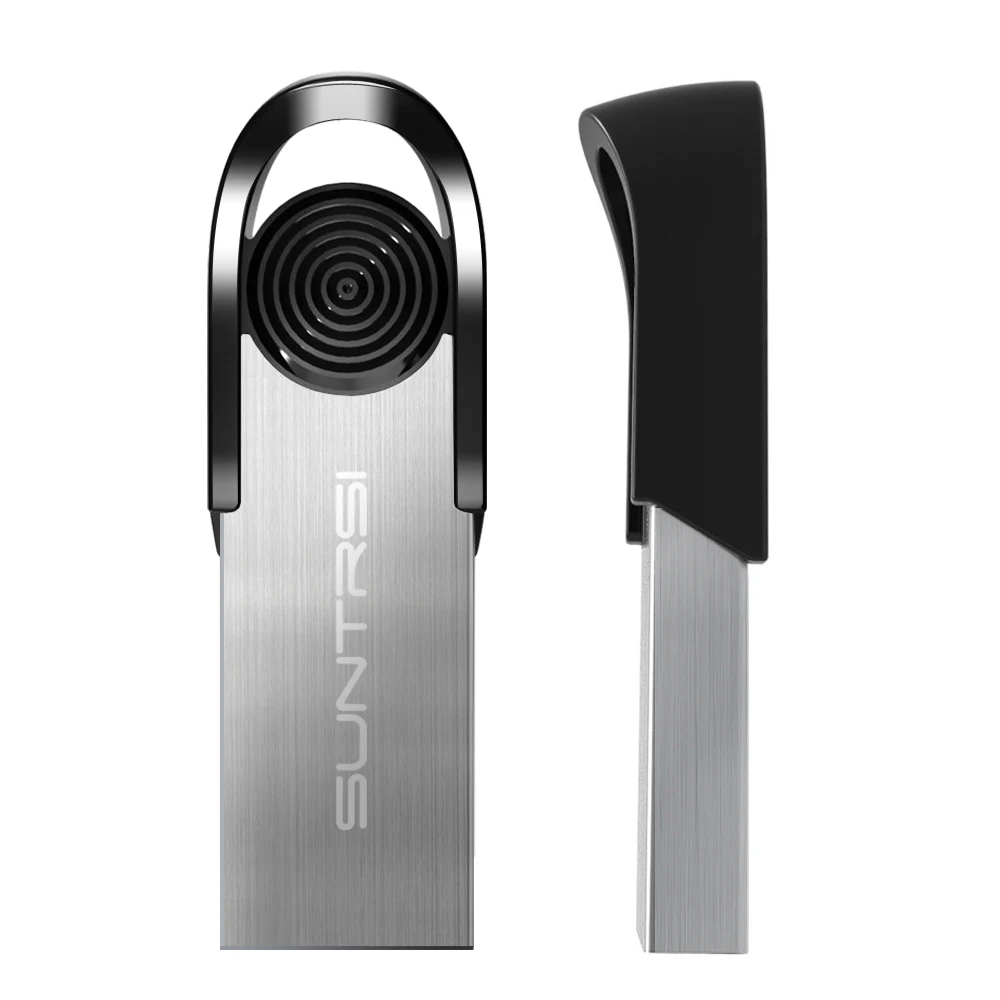 Suntrsi USB флеш накопитель с адаптером OTG 4 ГБ 8 Флешка usb 2 0 металлический флешка 16 32